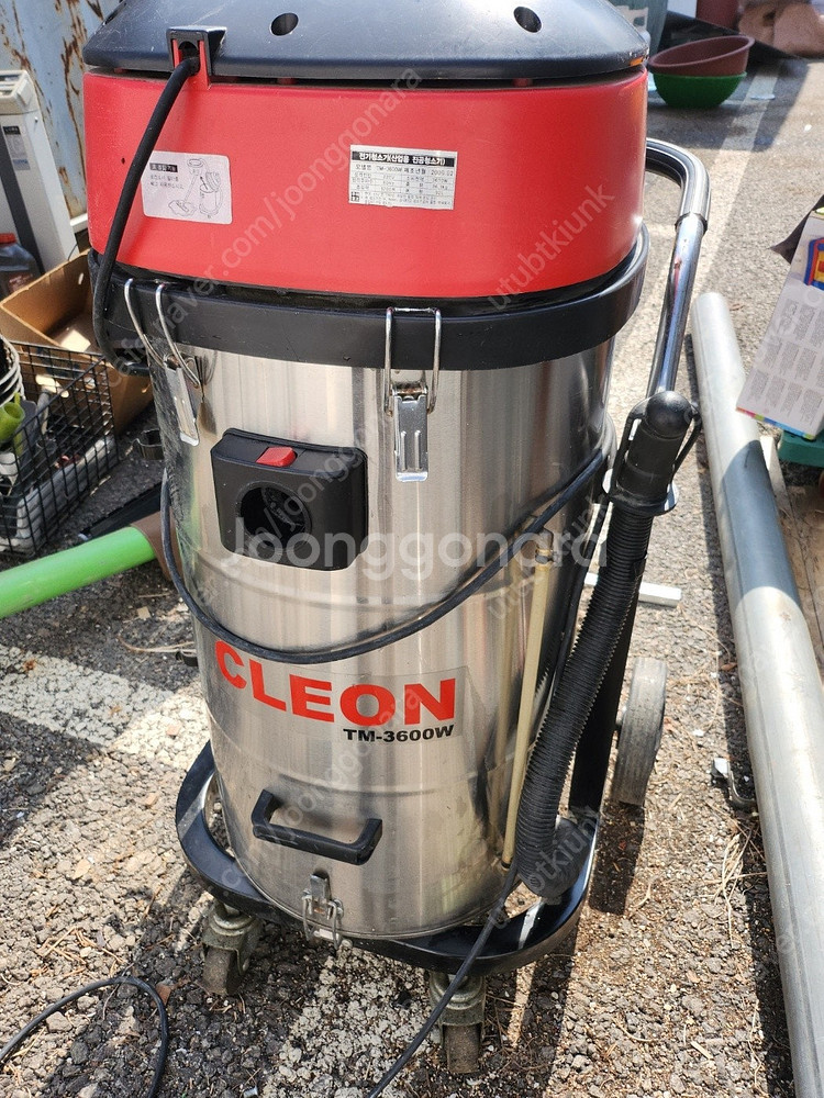 업소용 습식.건식 진공청소기 . 클레온 3600 w. ...--1