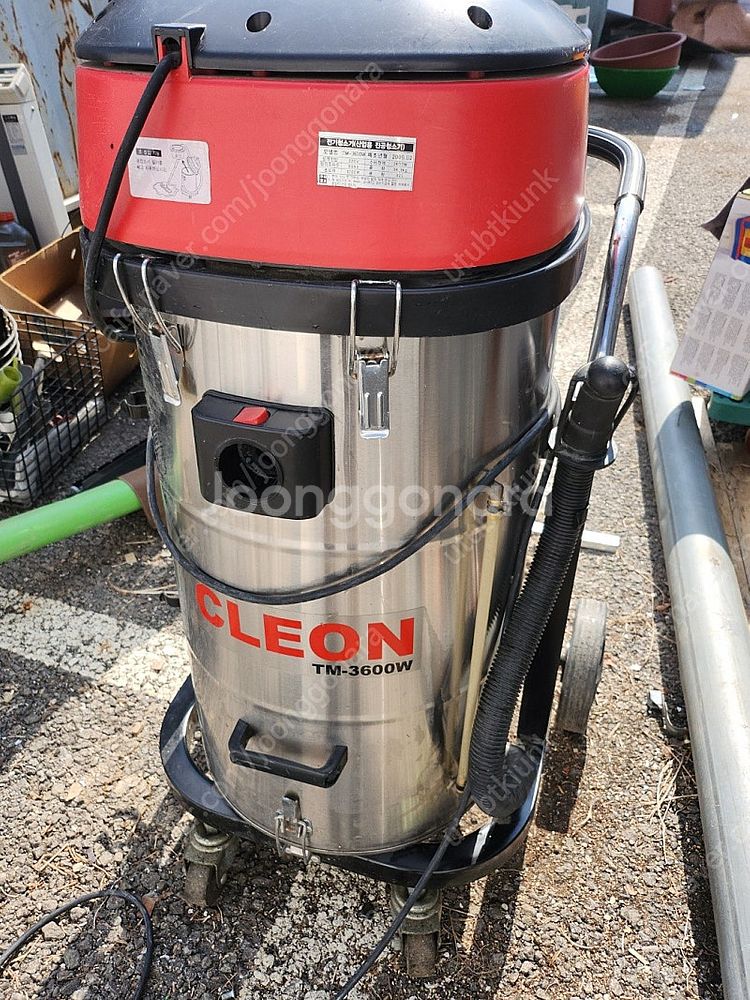 업소용 습식.건식 진공청소기 . 클레온 3600 w. ...--0