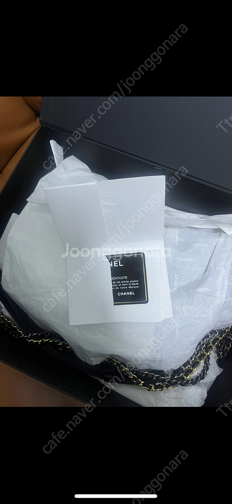샤넬가브리엘호보스몰 흰검--1
