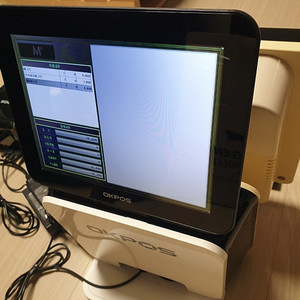 포스기 OK POS 듀얼모니터 판매 합니다.