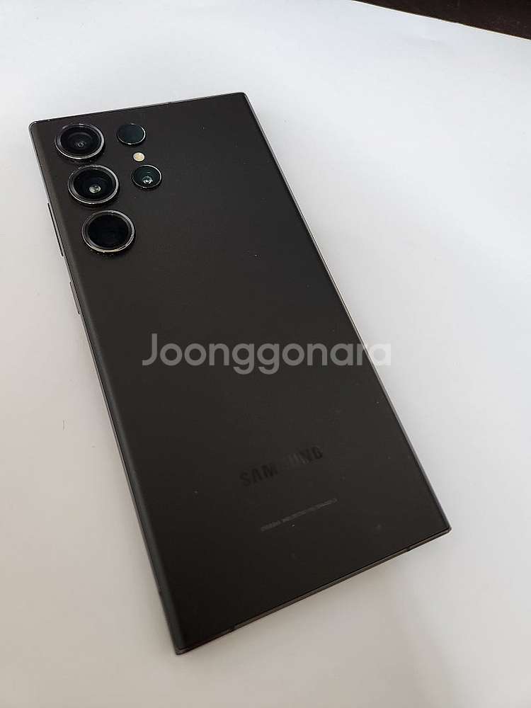 갤럭시S23울트라 무잔상 깔끔폰 256기가 블랙 51만--0
