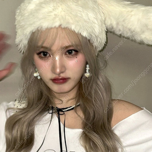 더티스 토끼 퍼모자