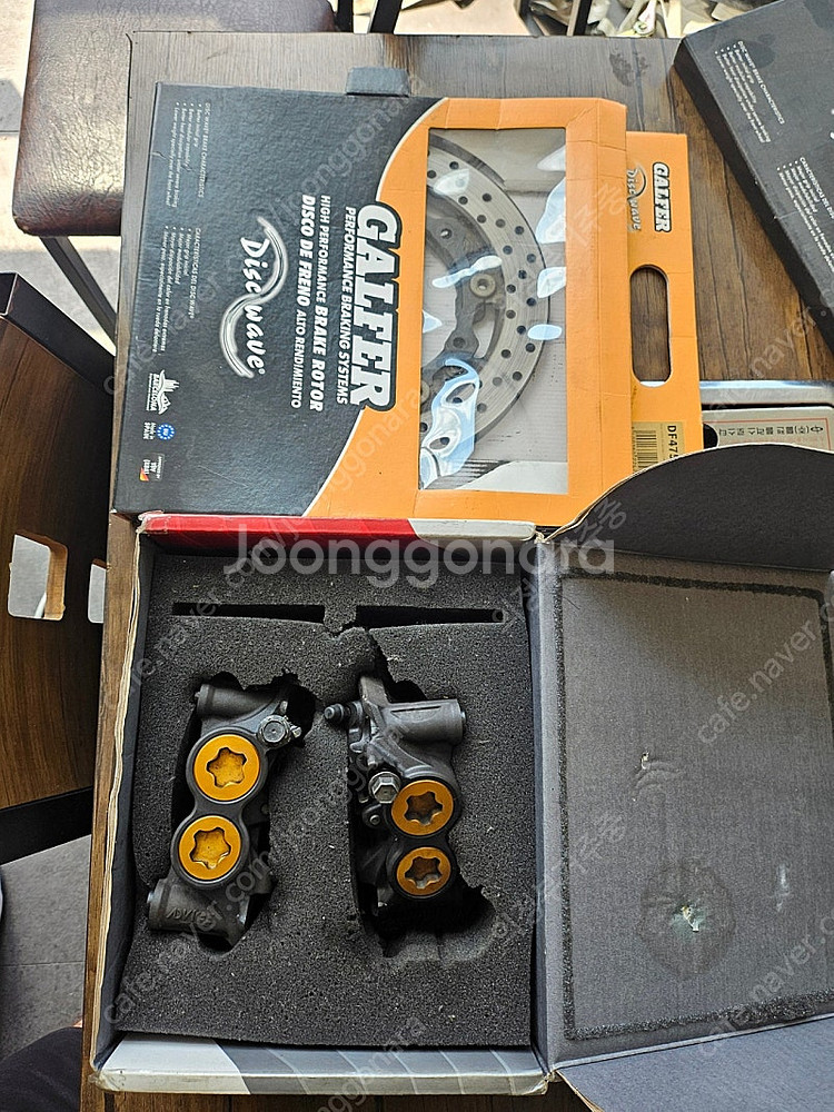 티맥스 21년식 순정 브레이크 캘리퍼&디스크로터 양쪽세...--4