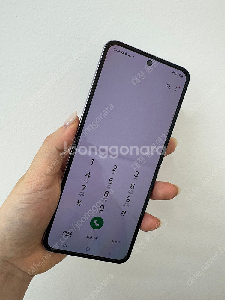 [대전중고폰] 357744 갤럭시Z 플립4 라벤더 25...--6