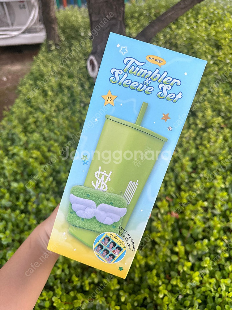 메가커피 nct wish 엔시티위시 굿즈 텀블러 슬리브세트--0