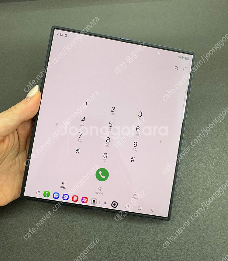 [대전중고폰] 349929 갤럭시폴드6 네이비 256G...--5