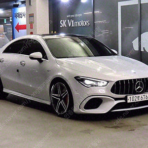 벤츠 CLA 중고 벤츠 CLA클래스 중고 흰색 2021년식 86,093km AMG CLA 45 S 4MATIC+ 중고차구매