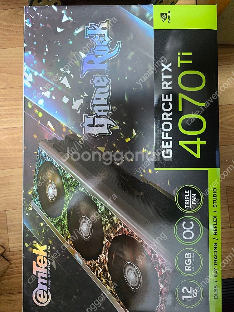 이엠텍 RTX 4070TI AS 1년 남은 제품 팝니다...--1