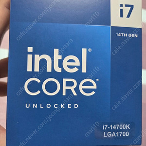 인텔 i7-14700k 미개봉 판매합니다