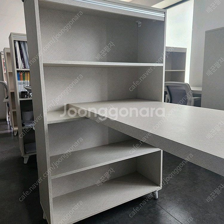 [독서실 책상] 메가스터디 러셀 스타일 책장 포함 독서실 책상 1200*600 판매합니다.--2
