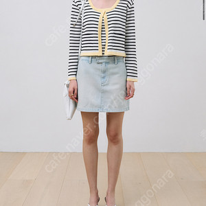 블러썸에이치 여름 니트 / ET STRIPE TOP + CARDIGAN