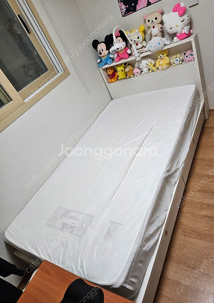 [무료나눔 선착순]금성침대 슈퍼싱글 매트리스 프레임 받...--2