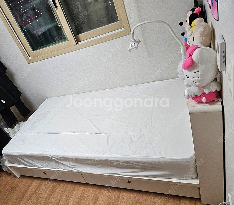 [무료나눔 선착순]금성침대 슈퍼싱글 매트리스 프레임 받...--3