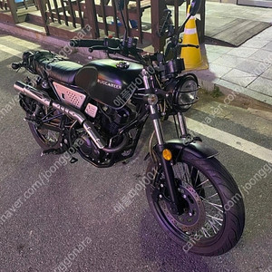 부캐너 125cc 새상품급 판매합니다.