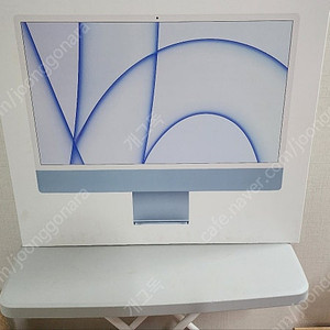 Apple 아이맥 24형 2021년형 M1 8코어 CPU 및 7코어 GPU 512 미개봉 판매합니다