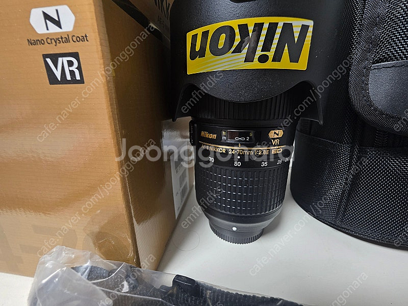 니콘 24-70 N ED VR 렌즈 팝니다.--1
