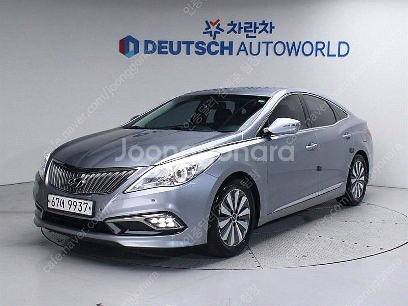 그랜저 중고차 그랜저 하이브리드 중고 차 회색 2015...--0