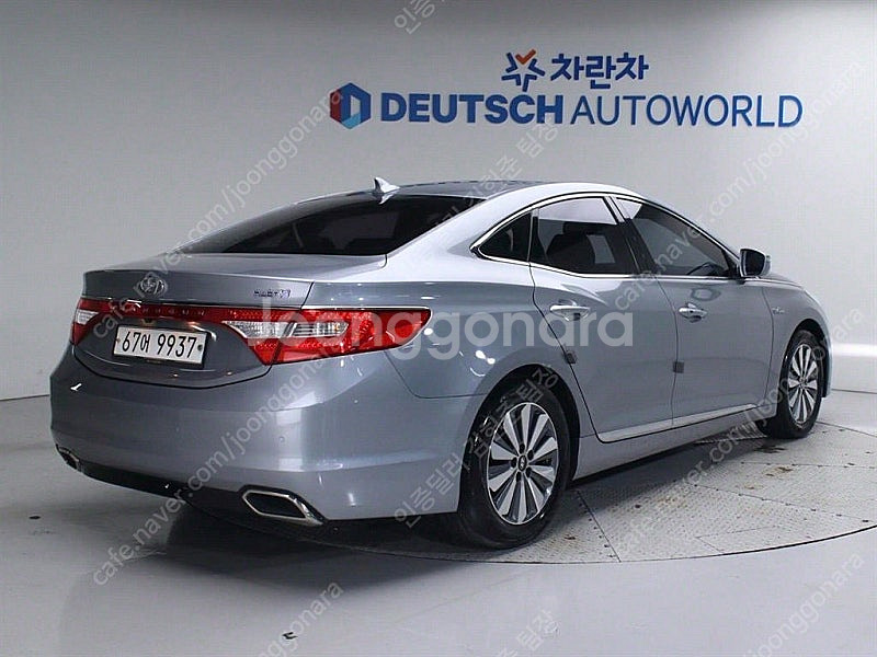 그랜저 중고차 그랜저 하이브리드 중고 차 회색 2015...--3