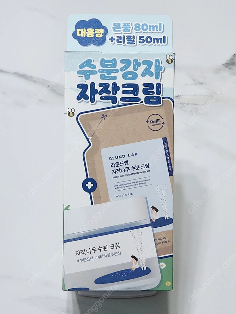 미개봉/라운드랩 자작나무/패드,크림 이미지