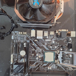 I7 9700kf cpu + B365M 보드 + 잘만 쿨러