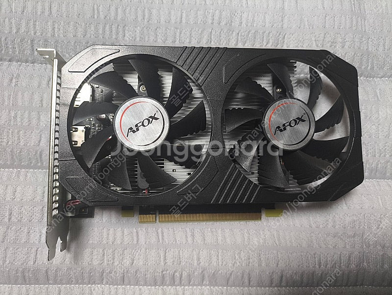 afox rx550 4gb 그래픽카드 택포3.8--0