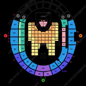 블랙핑크 콘서트 7/6(일)막콘 e8구역 2연석 양도합니다