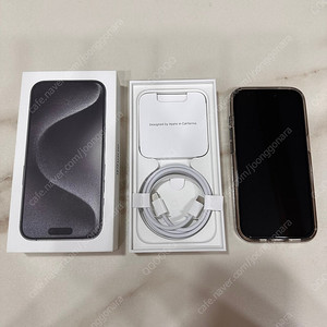 아이폰15프로 256GB 블랙티타늄 판매합니다