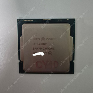 10세대 i7 10700F CPU 팝니다.