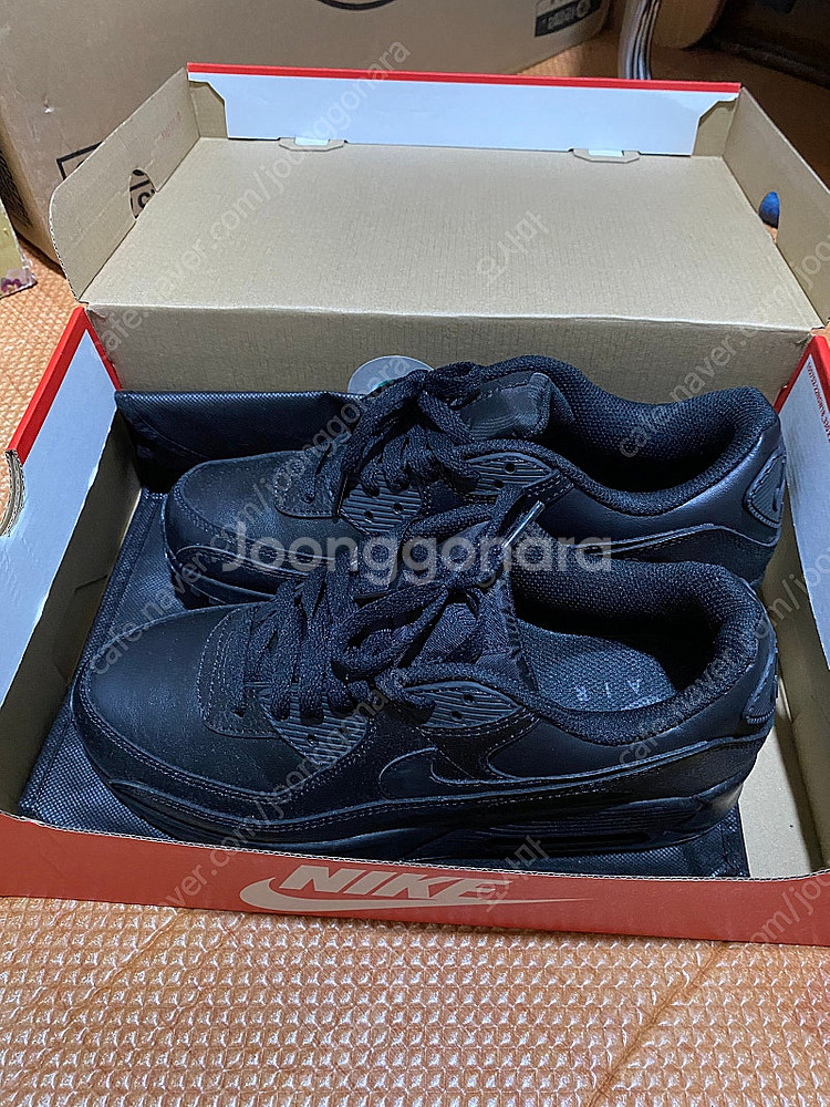 나이키 에어맥스 검정nike(새제품)--4