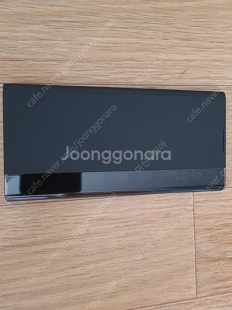 삼성 갤럭시 노트10 플러스 클리어 뷰 LED 커버 정...--1