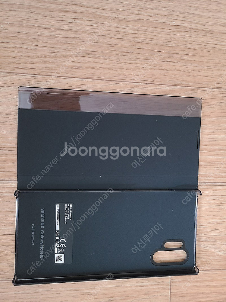 삼성 갤럭시 노트10 플러스 클리어 뷰 LED 커버 정...--2