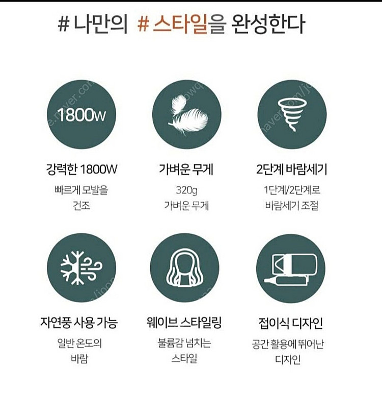 (미개봉, 새상품) 아비스 웨이브컬 고데기 헤어 드라이...--3