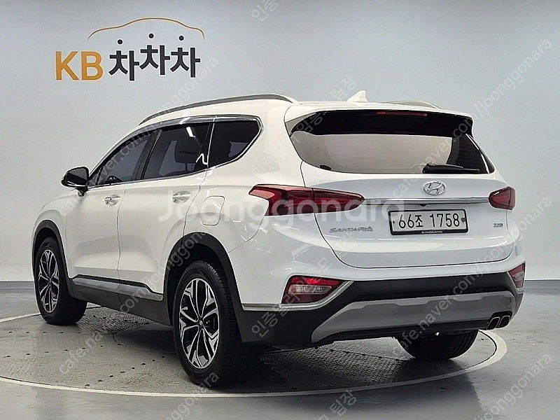 싼타페 중고차 할부가능 흰색 2019년식 디젤 2.2 ...--3