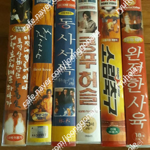 판매]비디오테입-동사서독,첫사랑,쿵프허슬,소림축구,완전한사육등6매일괄로만15만외 스탤론의 록키1-5일괄31만