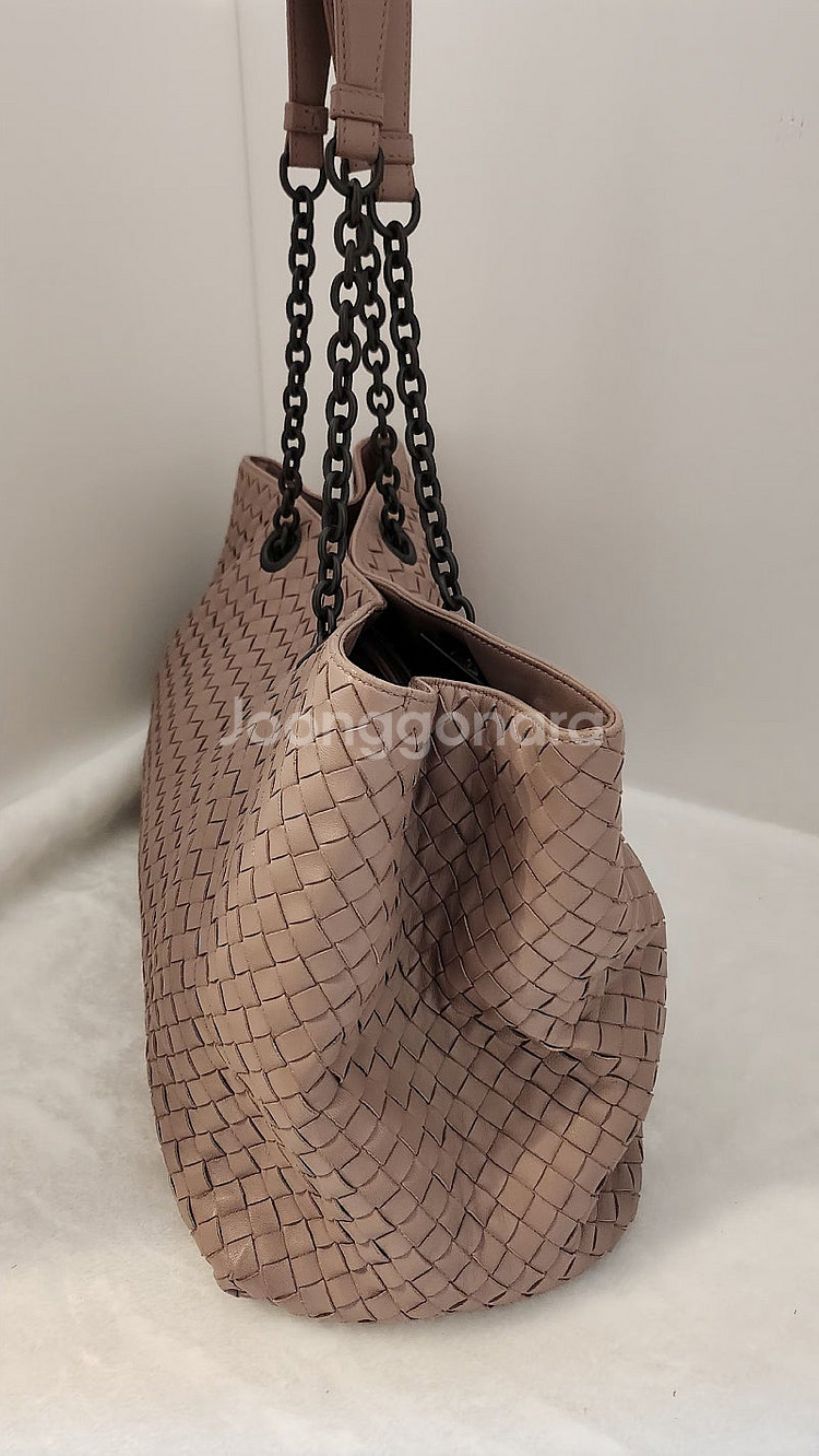 보테가 베네타 인트레치아토 체인 토트숄더백(정품)--2