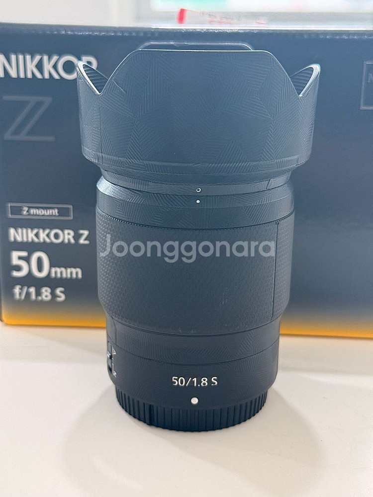 니콘 Z50mm 1.8렌즈 팝니다. (풀박, Z50.8...--0