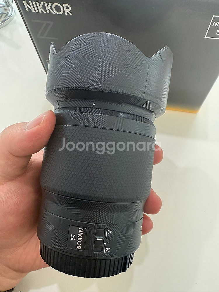 니콘 Z50mm 1.8렌즈 팝니다. (풀박, Z50.8...--8