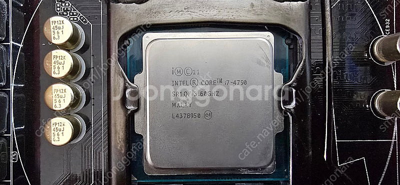 인텔 i7 4790+보드+램--1