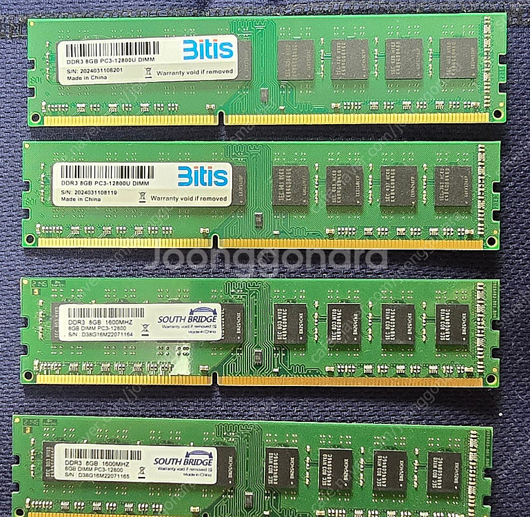 인텔 i7 4790+보드+램--2