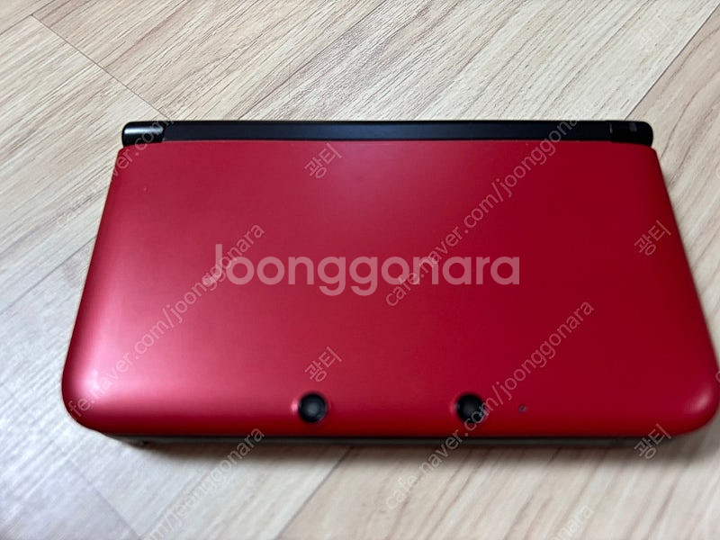 닌텐도 3ds xl 레드 기기 구큰다수 (윗화면 이상)--0
