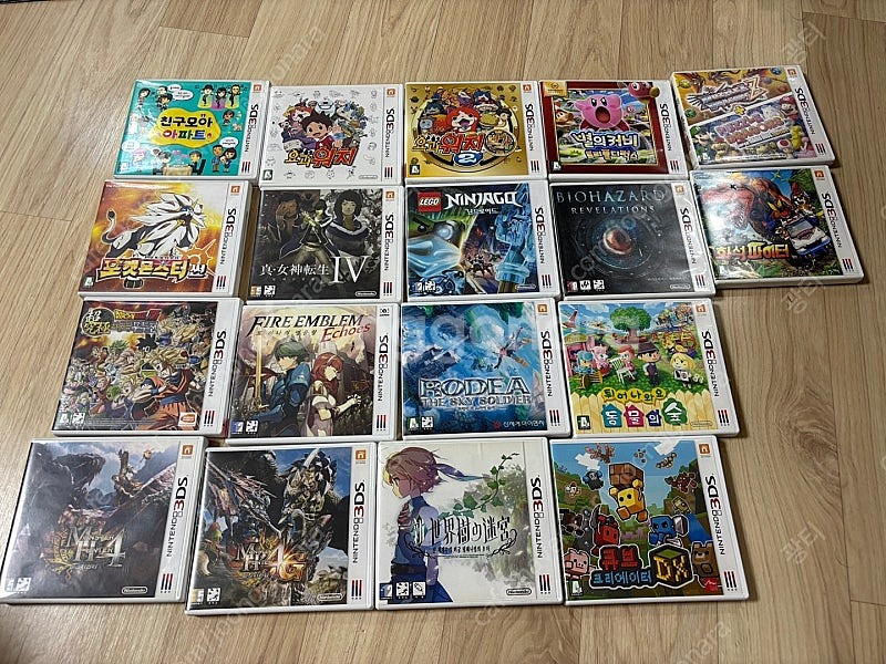 닌텐도 3ds 게임팩 판매--2