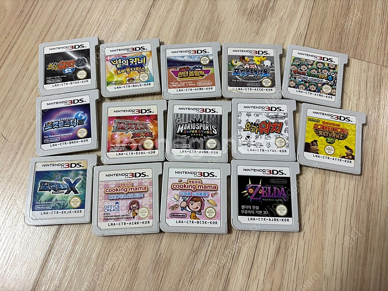 닌텐도 3ds 게임팩 판매--3