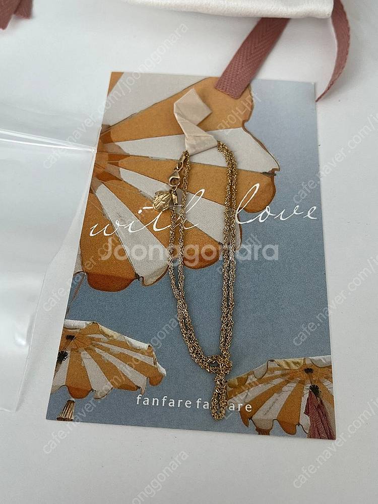 팡파르팡파르 14k 골드 체인 목걸이 김고은 목걸이 f...--5