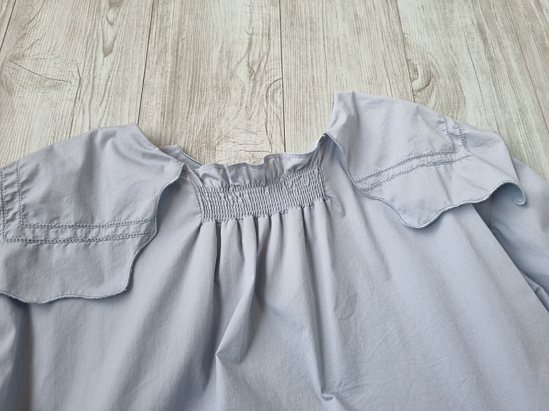 지컷 빅카라 원피스--2