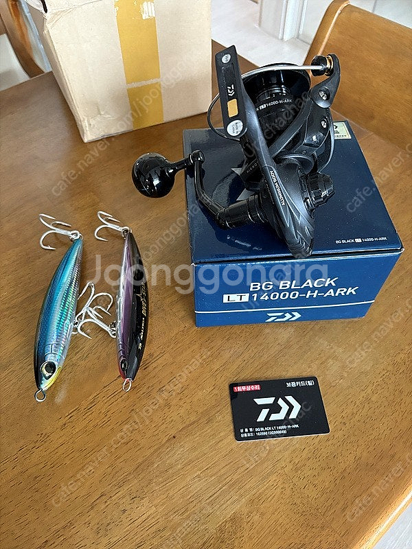 다이와정품 21 BG 블랙 LT 14000-H-ARK 스피닝릴 팝니다--1