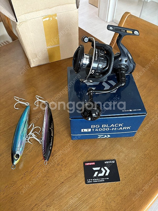 다이와정품 21 BG 블랙 LT 14000-H-ARK 스피닝릴 팝니다--0