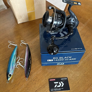 다이와정품 21 BG 블랙 LT 14000-H-ARK 스피닝릴 팝니다