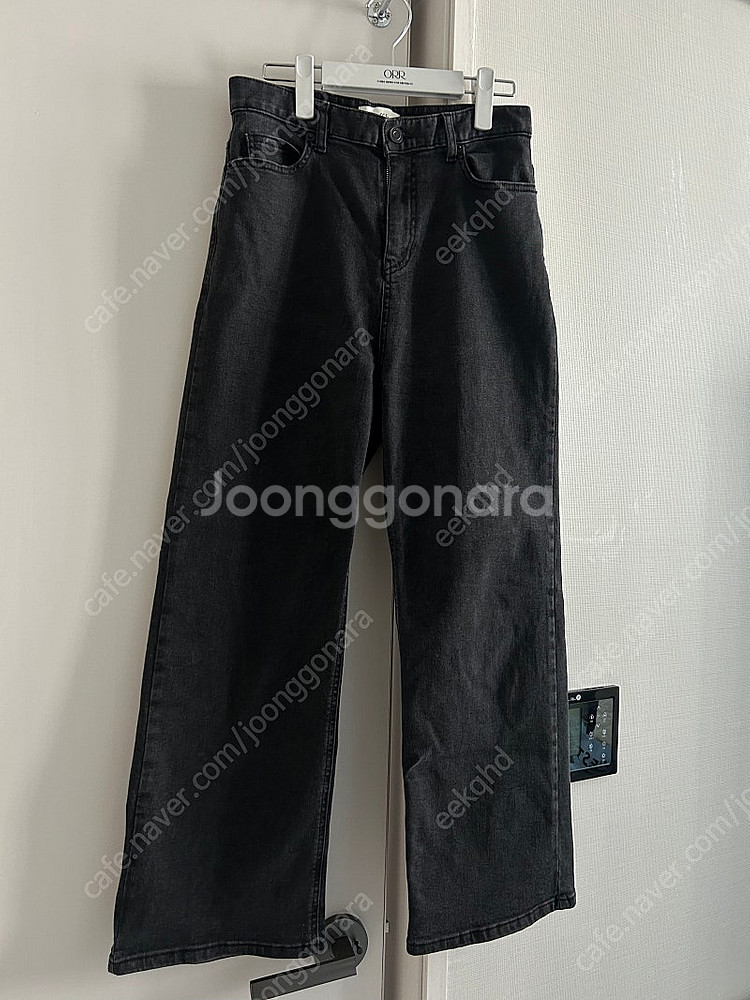 pvcs 플레인 와이드 데님--0