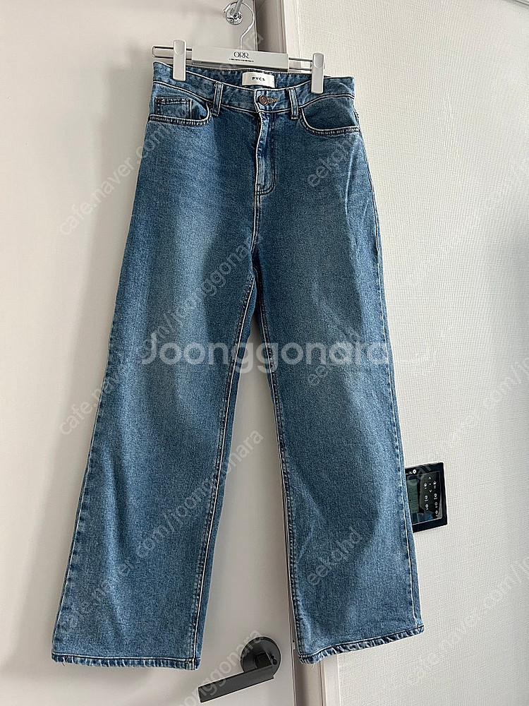 pvcs 플레인 와이드 데님--2