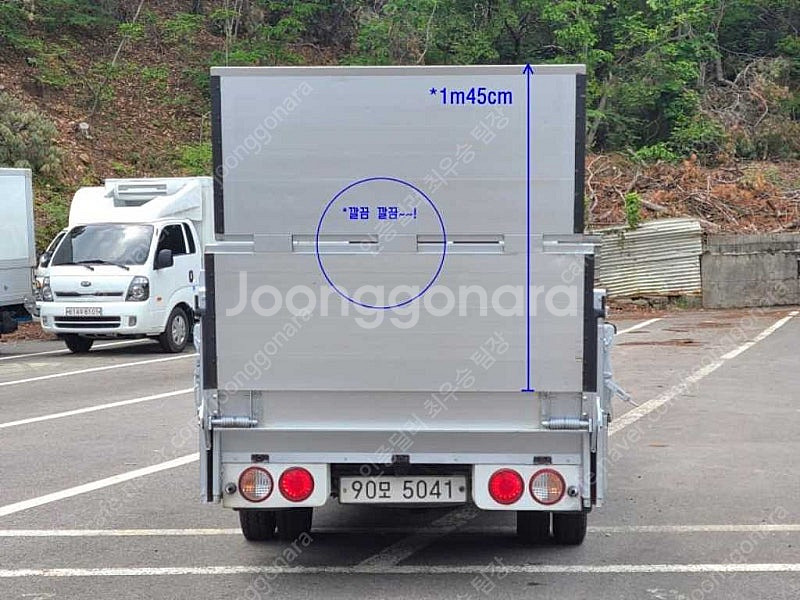 중고트럭매매 봉고3 카고 1톤 킹캡 중고화물차매매 흰색...--0